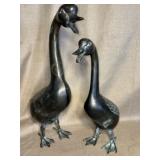 Brass/Bronze? Goose Sculptures