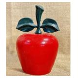 Apple Shaped Cast Iron Doorstop
