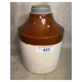 Stoneware Jar w/Atlas Zinc Cap