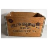 Wooden Crate - Miller Brewing Co. Milwaukee