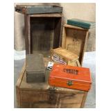 Wooden and Metal Boxes