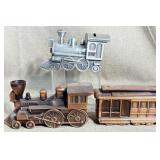 Train Engines & Carriage Coin Banks