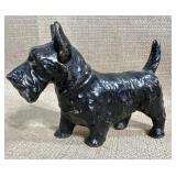 Cast Metal Scottie Dog Figurine Japan