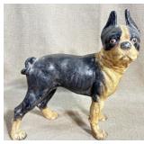Cast Iron Boston Terrier Bank