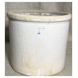 Stoneware Crock with Blue Manufacturer Mark