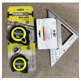 PerforMax Tape Measures & Empire Square