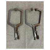 Vise-Grip C-Clamp Locking Pliers, 2