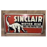 Sinclair Motor Oils Metal Sign 12'x7'