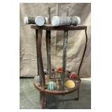Croquet Metal Stand
