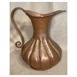 Copper Pitcher, 9' Tall