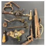 Vintage Hand Tools Mixed Makers