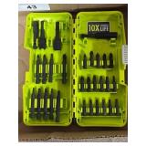 Ryobi Driver Bits in Case