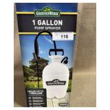 GroundWork 1 gal Pump Sprayer, NIB