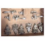 Antique Icebox Metal Hinges & Latches