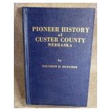 Pioneer History of Custer County Book