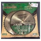 Masterforce Titanium 10' Saw Blade Set, NIP