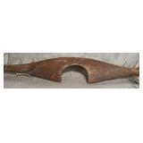 Hand-Carved Wooden Shoulder Yoke