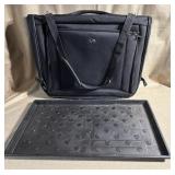 Travel Garment Bag & Plastic Boot Tray