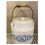 Monmouth Stoneware Cookie Jar w/Lid