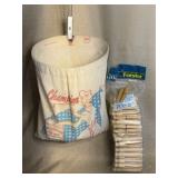 Champion Clothespin Bag & Forster Clothespins
