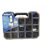 Kobalt 17-Compartment Deluxe Divided Case, New
