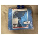 JobSmart 10x12 ft Blue Poly Tarp, NIP