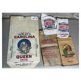 Flour & Peanut Sacks, assorted