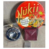 Flask & Vtg Tin