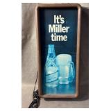 Miller Brewing Co. 1980 Lighted Sign 24'T