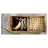 Linn Quality Wooden Crate w/Cardboard Egg Inserts
