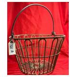 Wire Egg Basket w/Handle