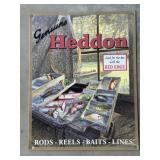 Heddon Advertising Metal Sign 12x16
