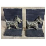 Cast Iron Scottie Dog Bookends