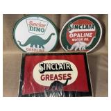3) Sinclair Gasoline Signs