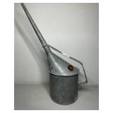 Galvanized Metal Oil Can