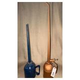Vintage Metal Oil Cans. 2