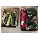 Assorted Ratchet Tie Down Straps w/hooks