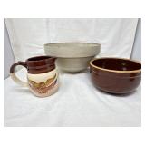 Crock Bowls & McCoy USA 'Spirit of 76' Pitcher