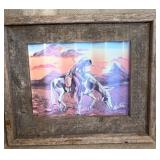 Framed Native American Art, by Milo Ty Olive
