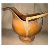 Copper & Brass Coal Scuttle