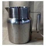 Stainless Steel Pitcher w/Side Handle 8'T