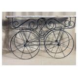 Metal Flower Bench/Stand