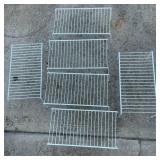 White Metal Wire Shelf Organizers