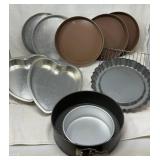 Cake Baking Pans Assorted Shapes
