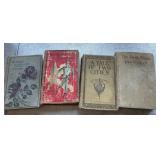 Early Hardcover Books, rough condition