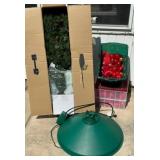 EZ Christmas 4.5 Ft Yuletide Pine Tree w/w Stand