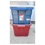 Rubbermaid Roughneck Storage Totes, 2x$