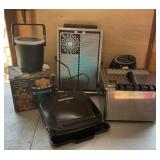 Salton Warming Tray & Fry Daddy, George Foreman &