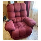 Burgundy Power Lift Recliner by Best Chairs Inc