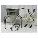 Vtg Aluminum Foley Food Mill & Canning Tools